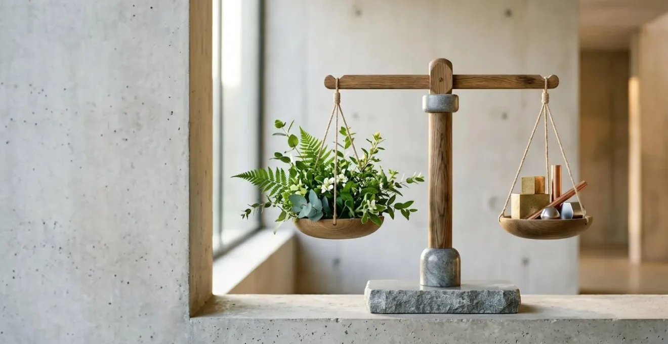 ESG investment concept showing the tension between sustainability goals and market performance