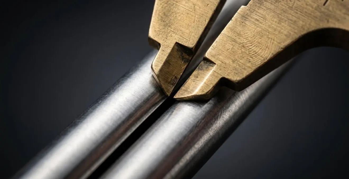 A macro close-up showing the precise measurement of tracking accuracy through fine detail