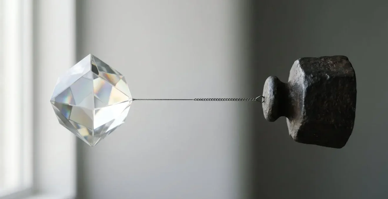 Two-component visual metaphor separating real yield from inflation adjustment