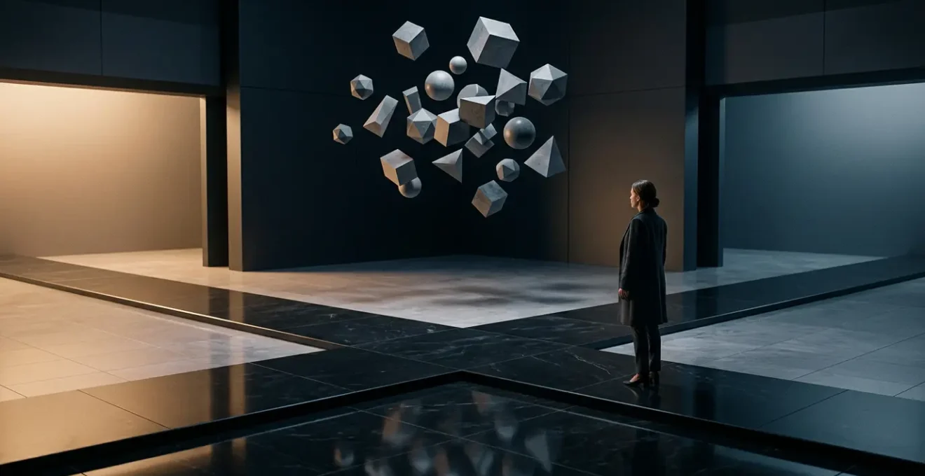 Professional editorial photograph depicting the intersection of retail investing and algorithmic trading complexity