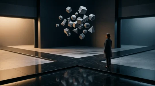 Professional editorial photograph depicting the intersection of retail investing and algorithmic trading complexity